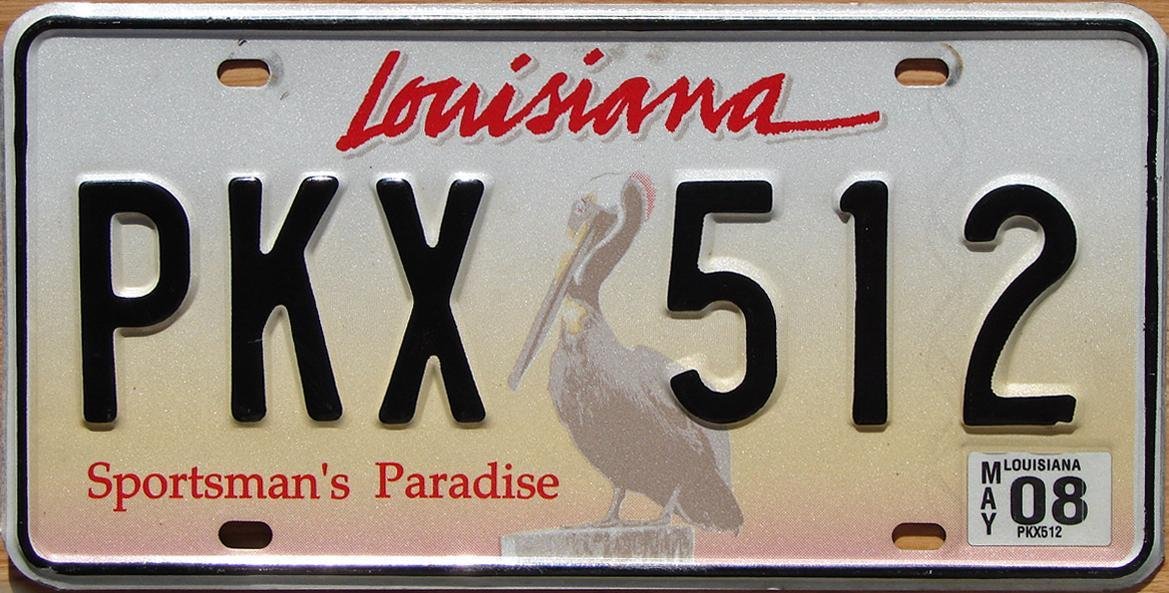 Discover The Cost: How Much Is A License Plate In Louisiana
