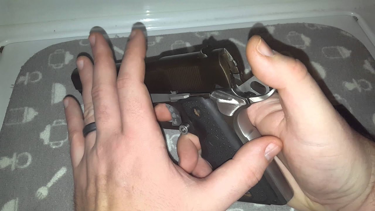 Decocking A 1911: Ultimate Guide For Safe Operation