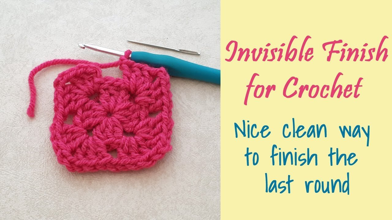Master The Art Of Finishing A Granny Square In Crochet